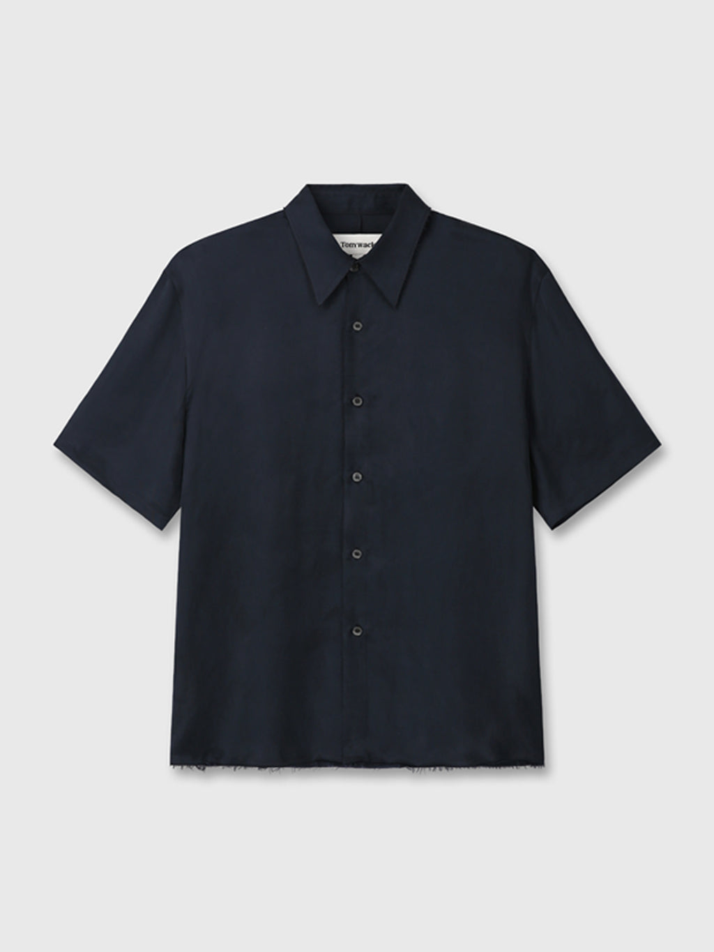 FLUID CUPRO SHIRT (JAPANESE FABRIC)_ CARBON
