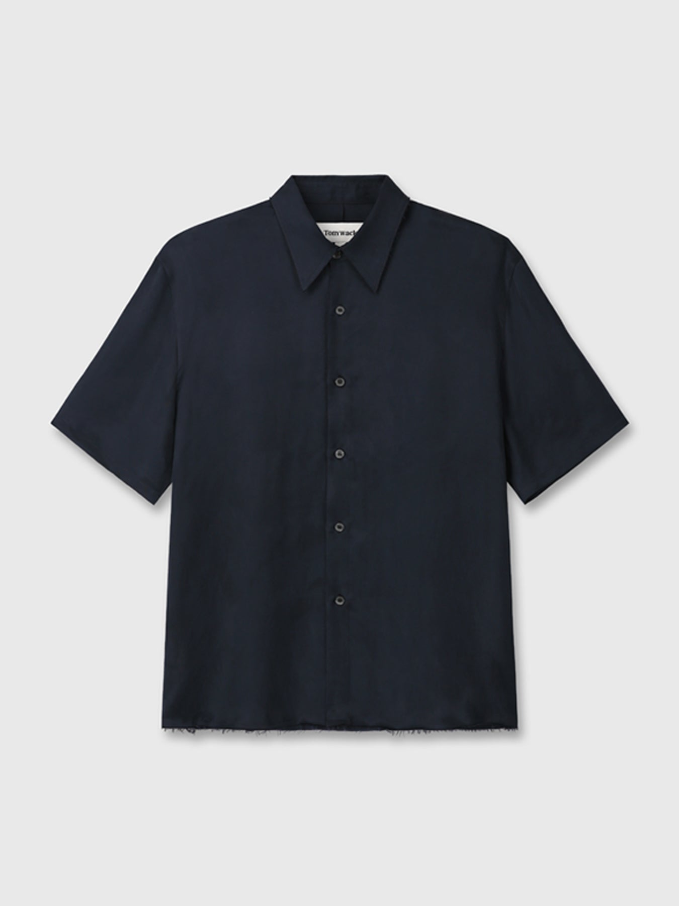 FLUID CUPRO SHIRT (JAPANESE FABRIC)_ CARBON