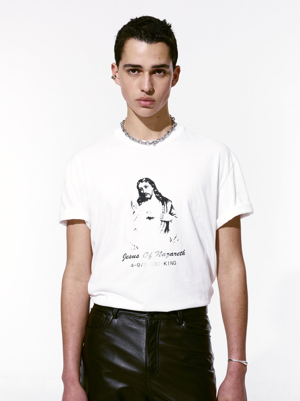 Savior Washed T-shirt_ White