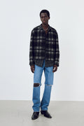 Straight-Leg Distressed Denim Jeans_ Mid Blue