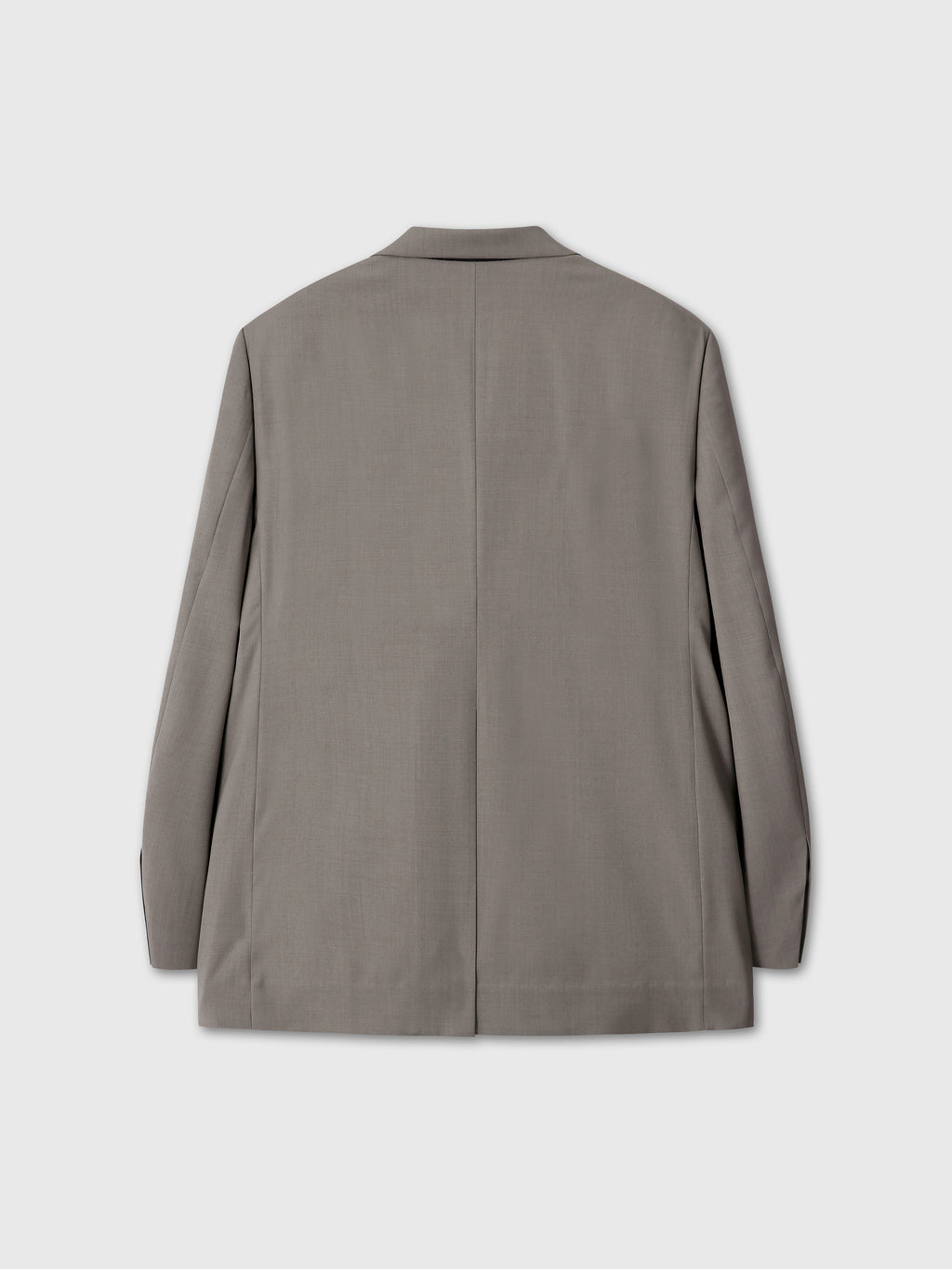 TROPICAL WOOL RELAXED BLAZER_ TAUPE