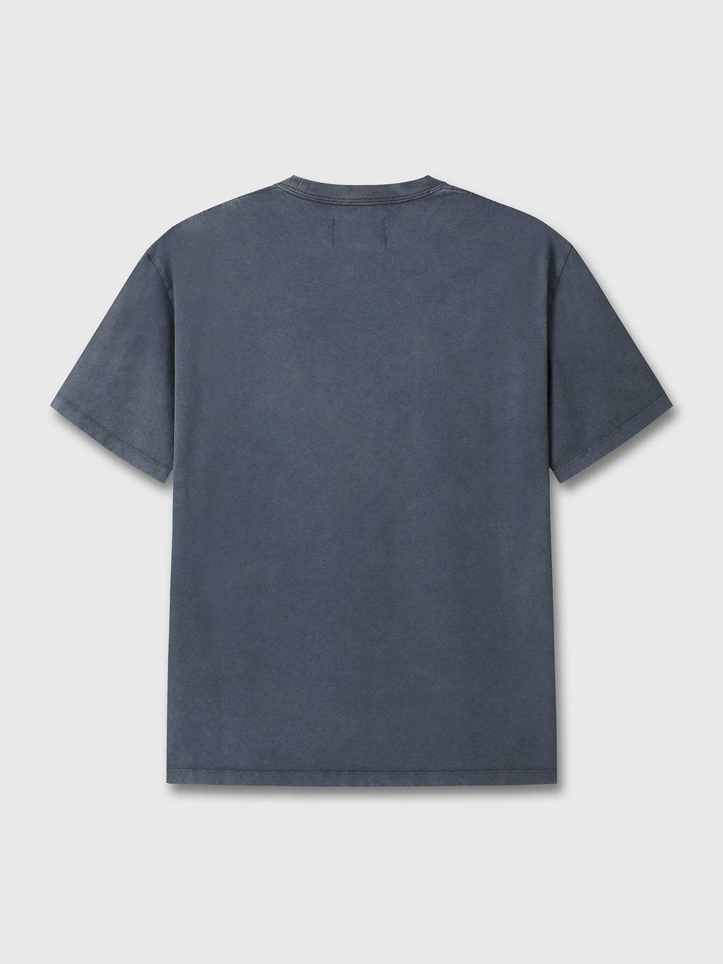 ANTI GALLERY GARMENT DYED T-SHIRT_ FADED NAVY
