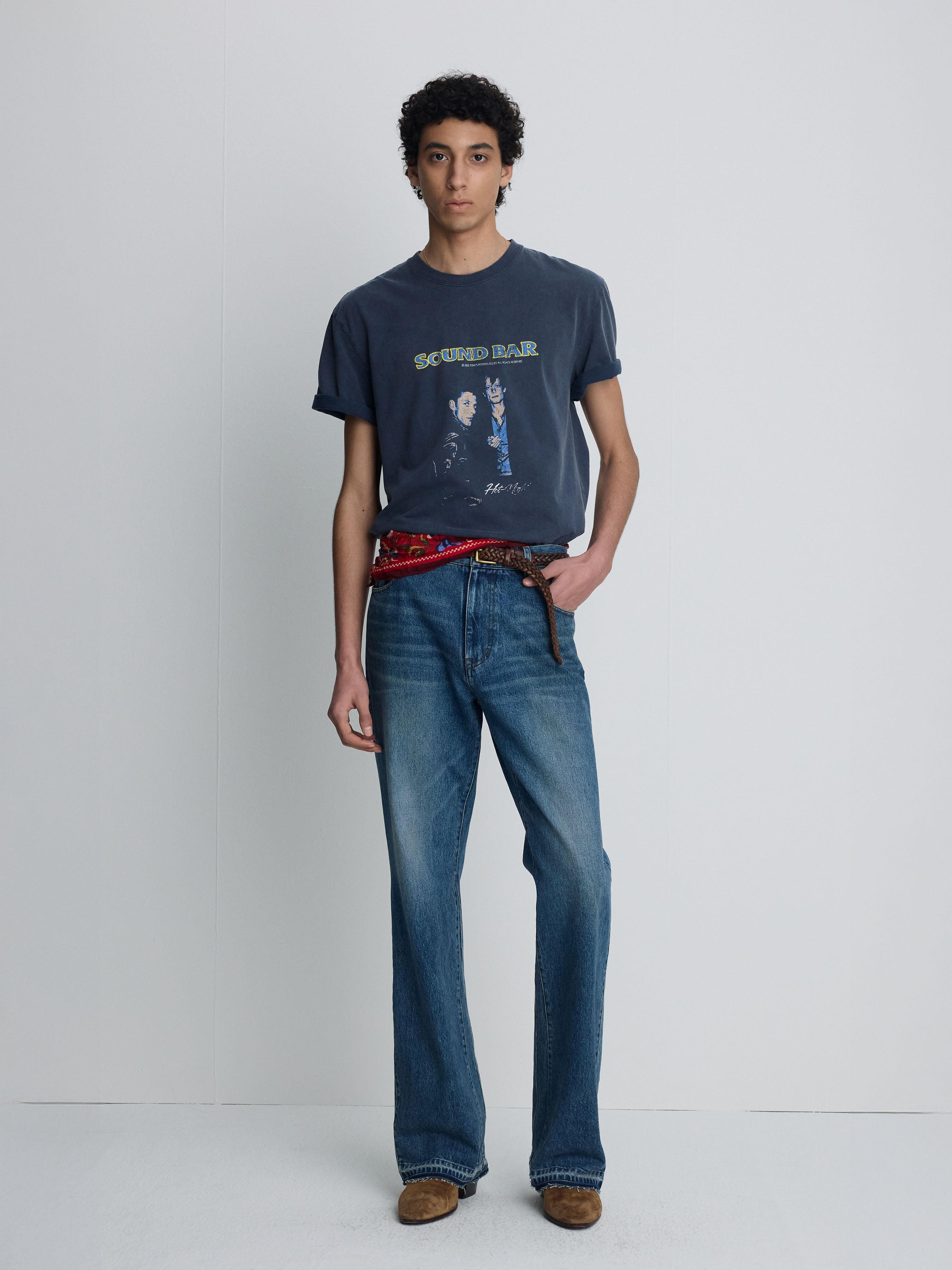 GARMENT DYED STRIPE PIQUÉ POLO_ FADED GREY – Tonywack
