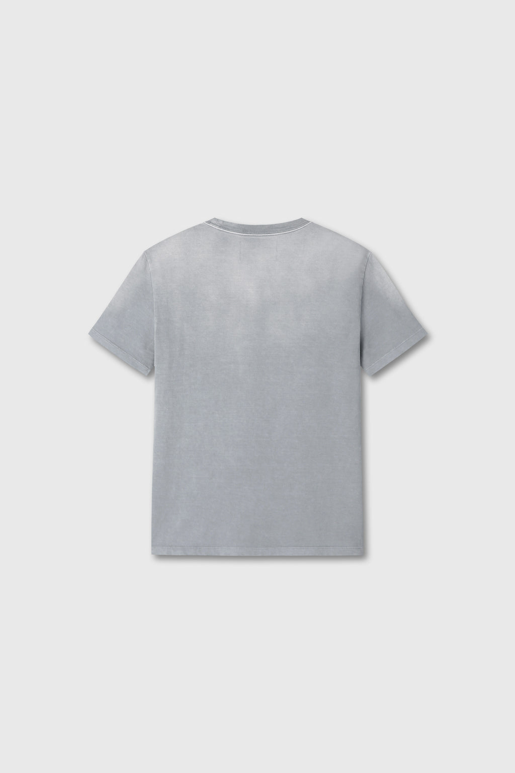 SIGNATURE GARMENT DYED T-SHIRT_ GLACIER GREY