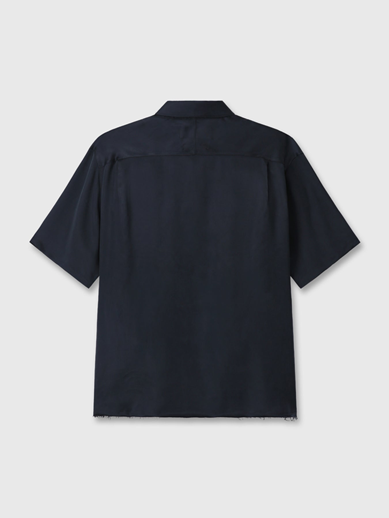 FLUID CUPRO SHIRT (JAPANESE FABRIC)_ NAVY
