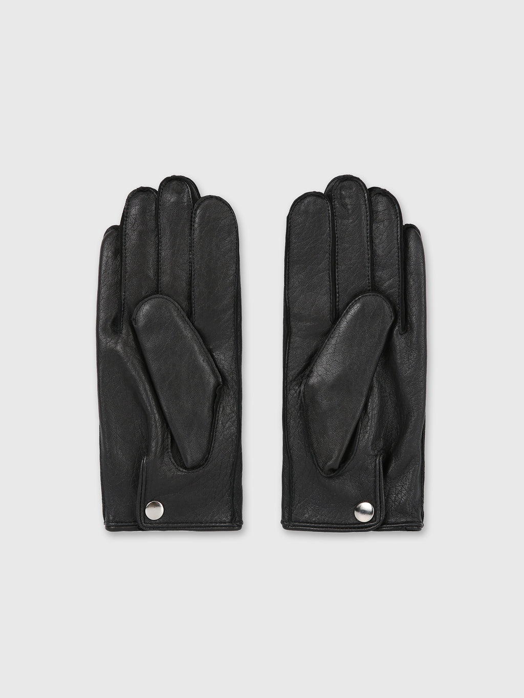 GRAIN LAMSKIN GLOVES_ BLACK