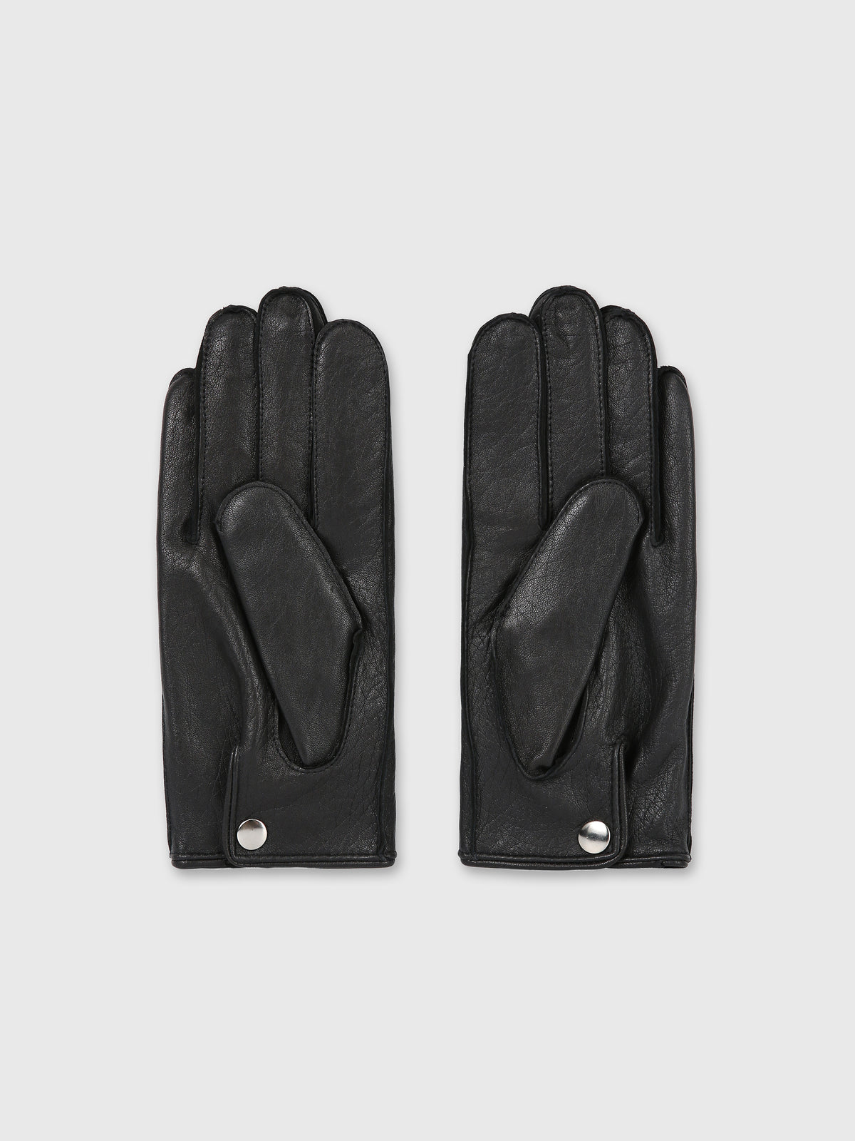 GRAIN LAMSKIN GLOVES_ BLACK
