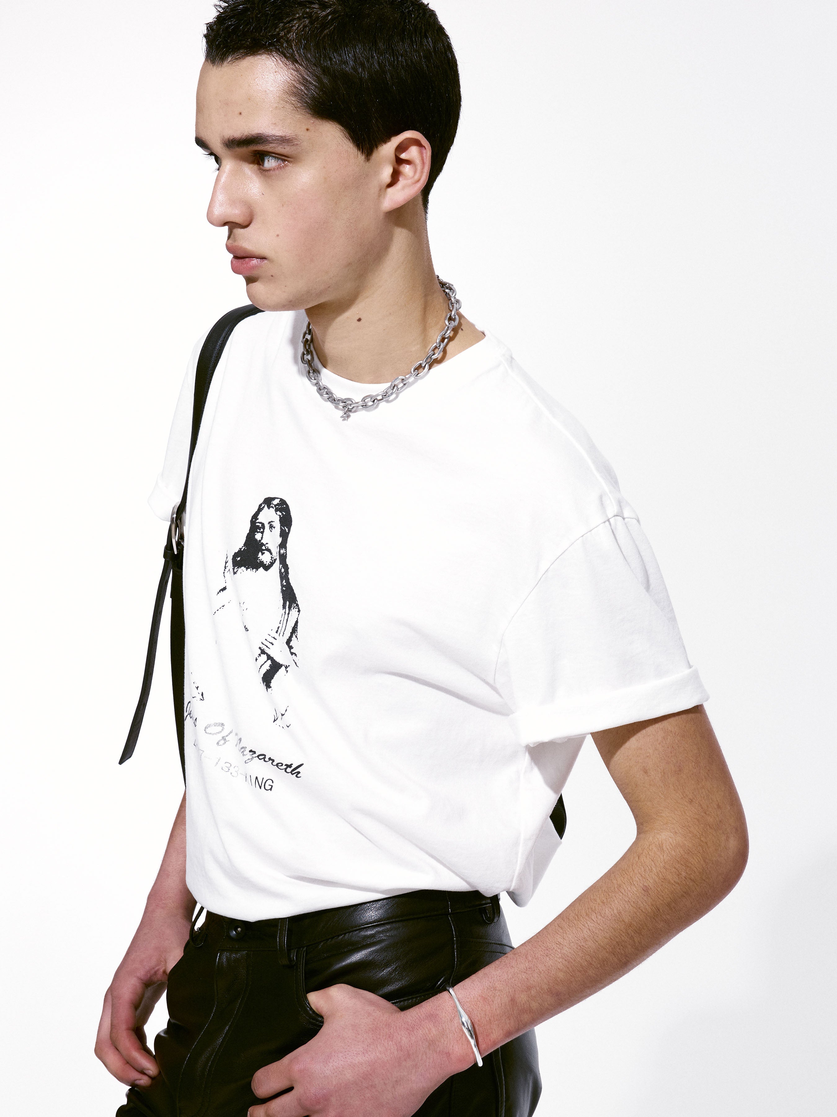 Savior Washed T-shirt_ White
