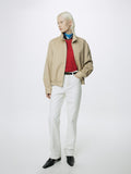 (W) TWISTED SEAM STRAIGHT-LEG DENIM JEANS_ OFF WHITE