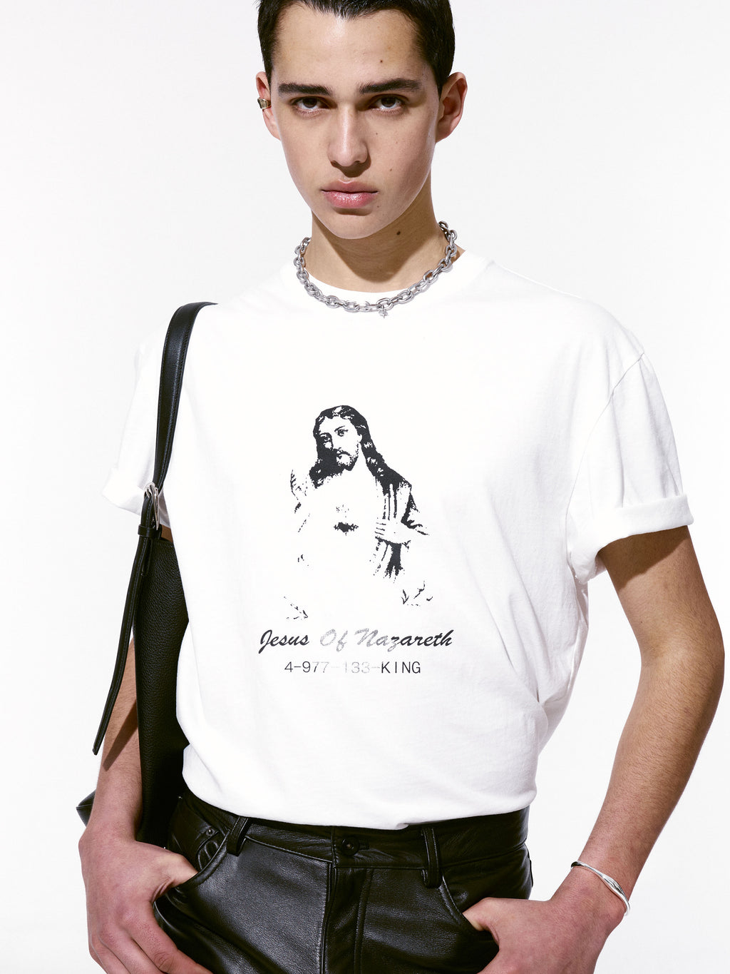 Savior Washed T-shirt_ White