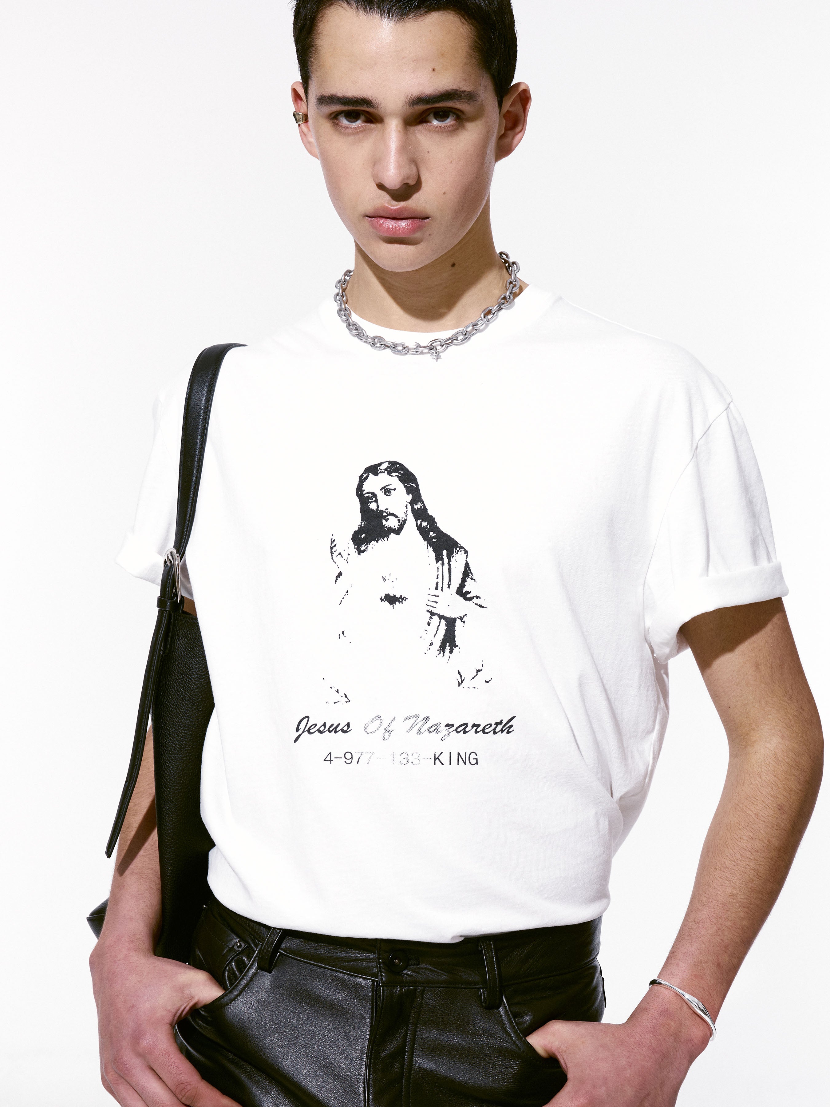 Savior Washed T-shirt_ White