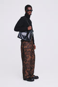 Utility Puffed Quilting Cargo Pants_ Woodland Camo