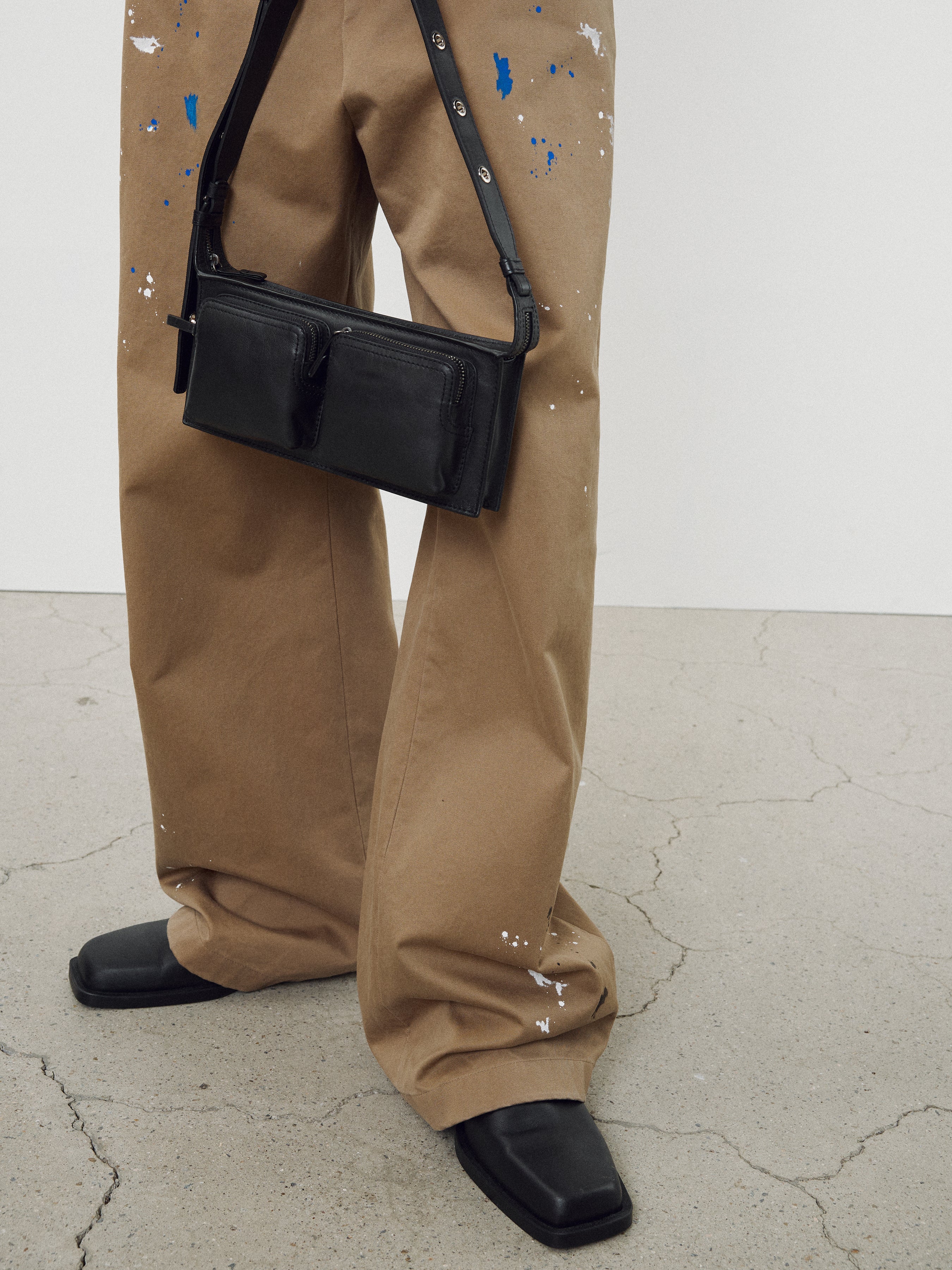 Wide-Leg Heavy Cotton Painter Pants_ Beige