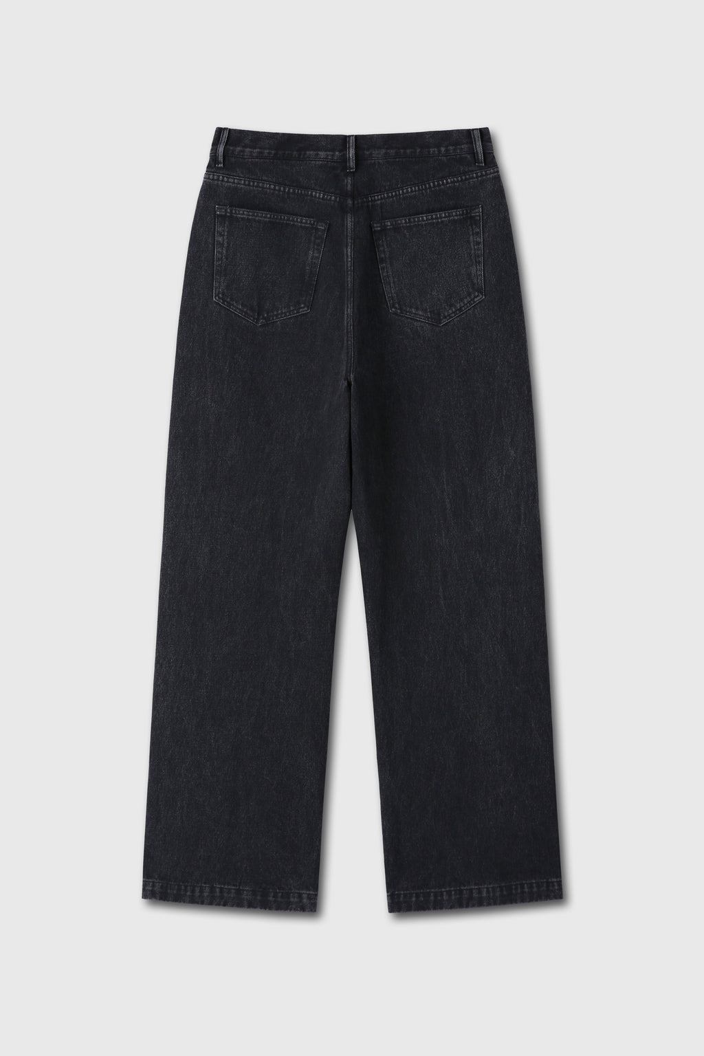 WIDE-LEG DENIM JEANS_ WASHED BLACK