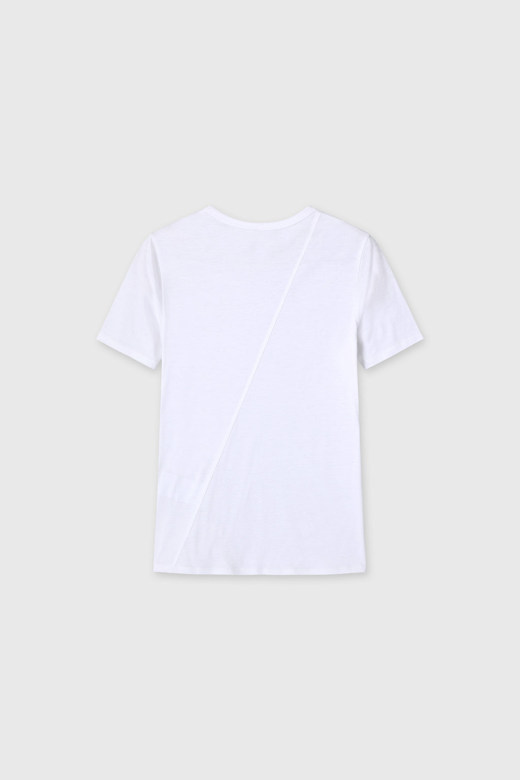 (W) TENCEL SHORT SLEEVE T-SHIRT_ OFF WHITE