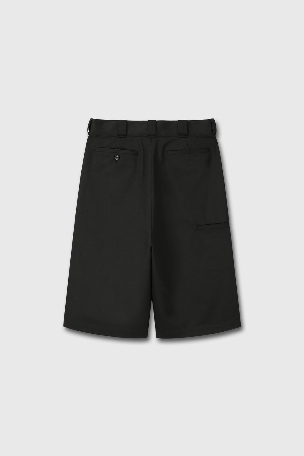 C/P BAGGY CHINO BERMUDA_ BLACK