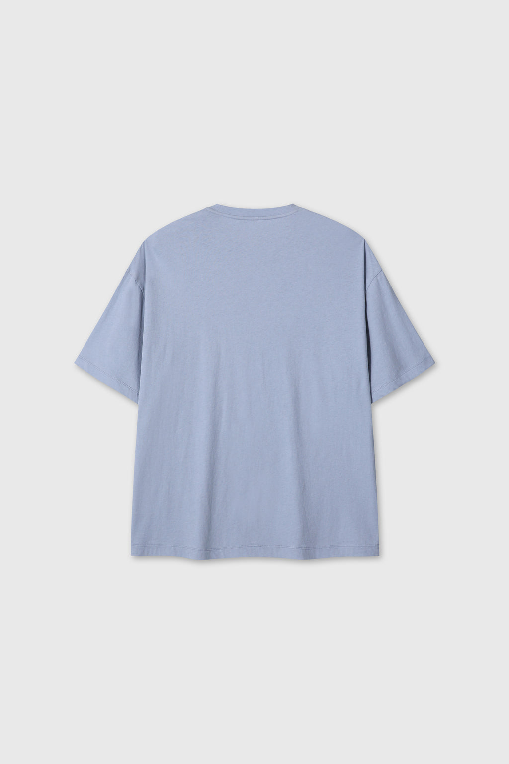 COTTON CASHMERE RELAXED T-SHIRT_ PALE BLUE