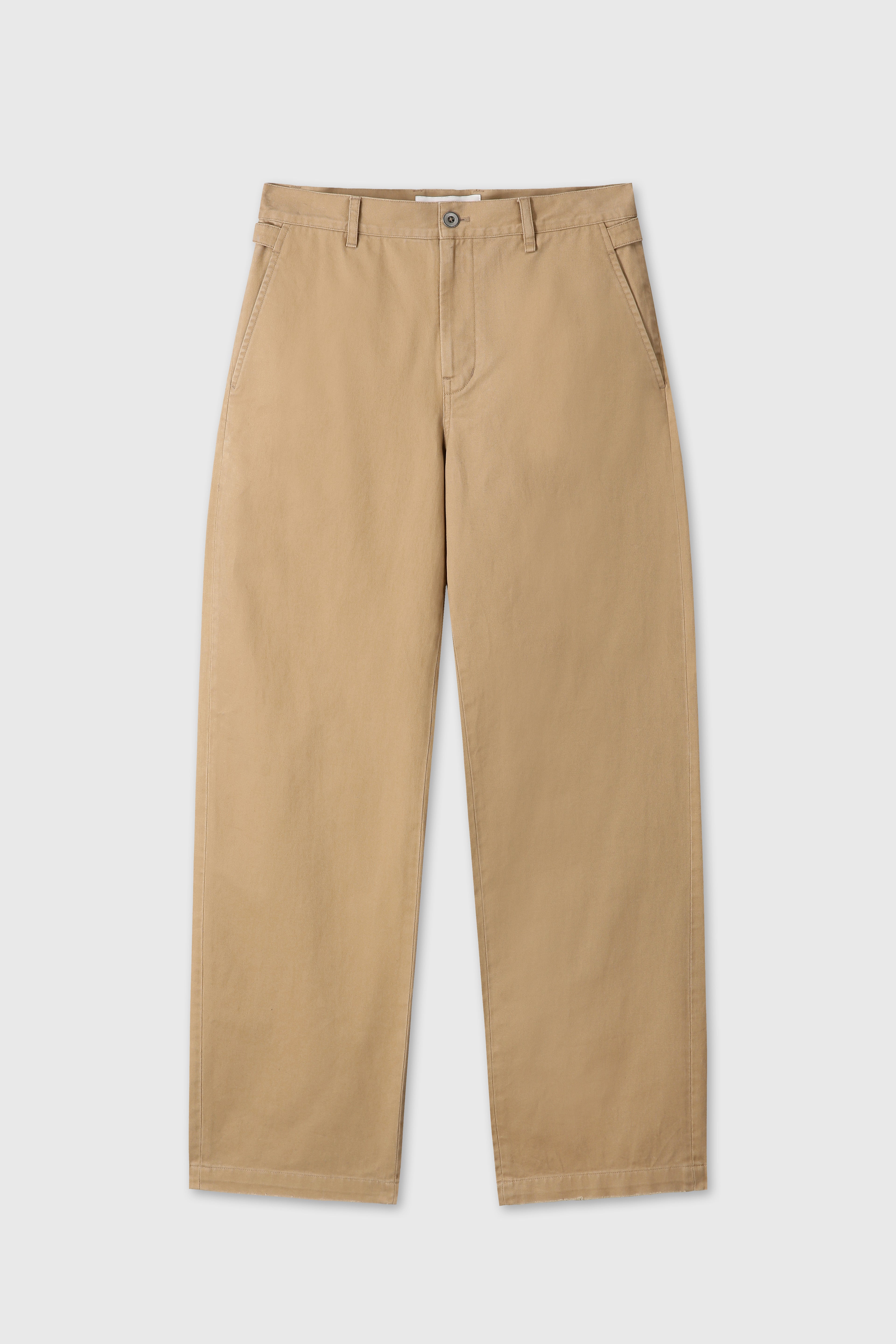 (2026/05/19 Open) WIDE TAPERED ADJUSTABLE CHINO_ BEIGE