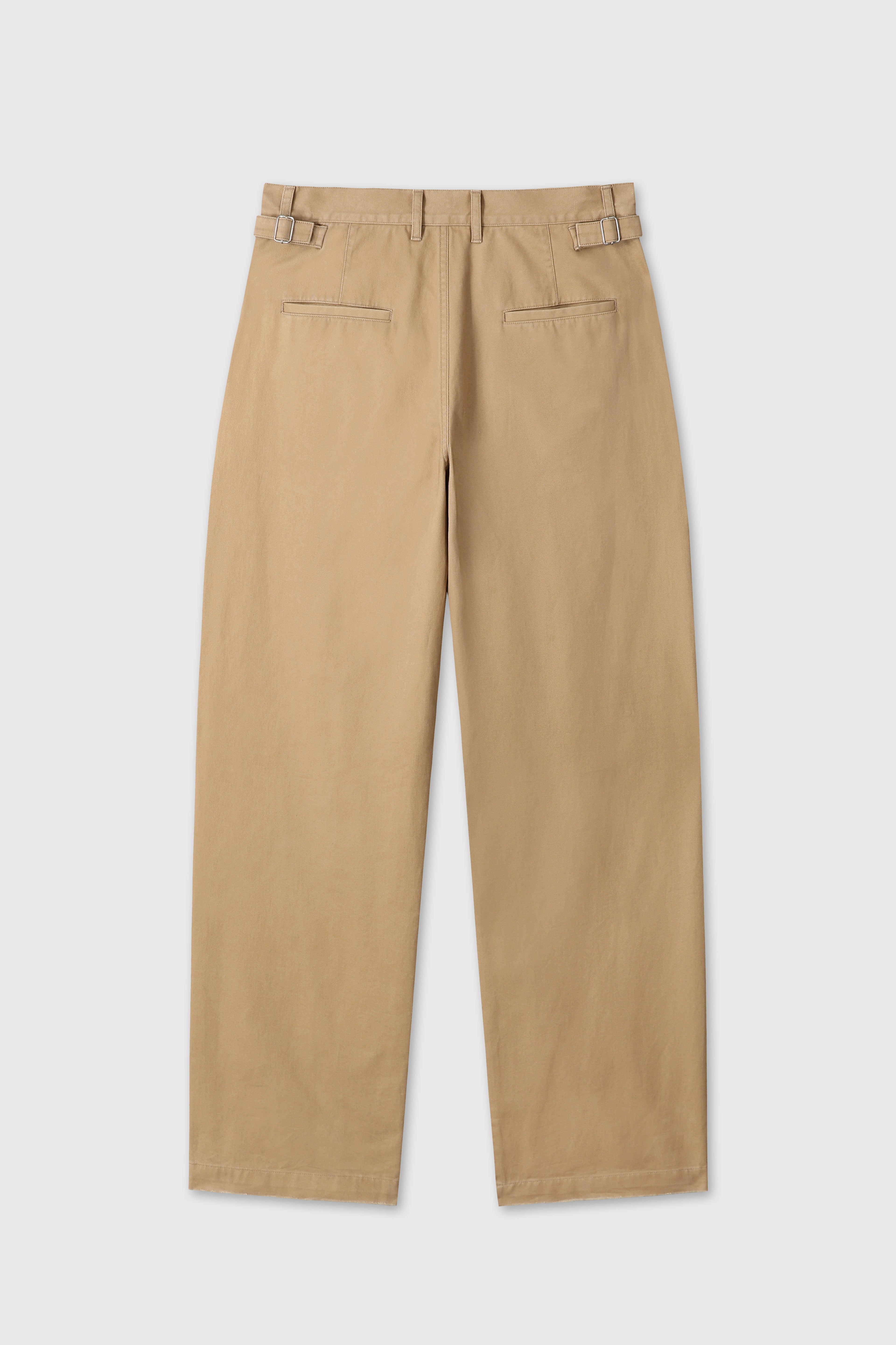 (2026/05/19 Open) WIDE TAPERED ADJUSTABLE CHINO_ BEIGE