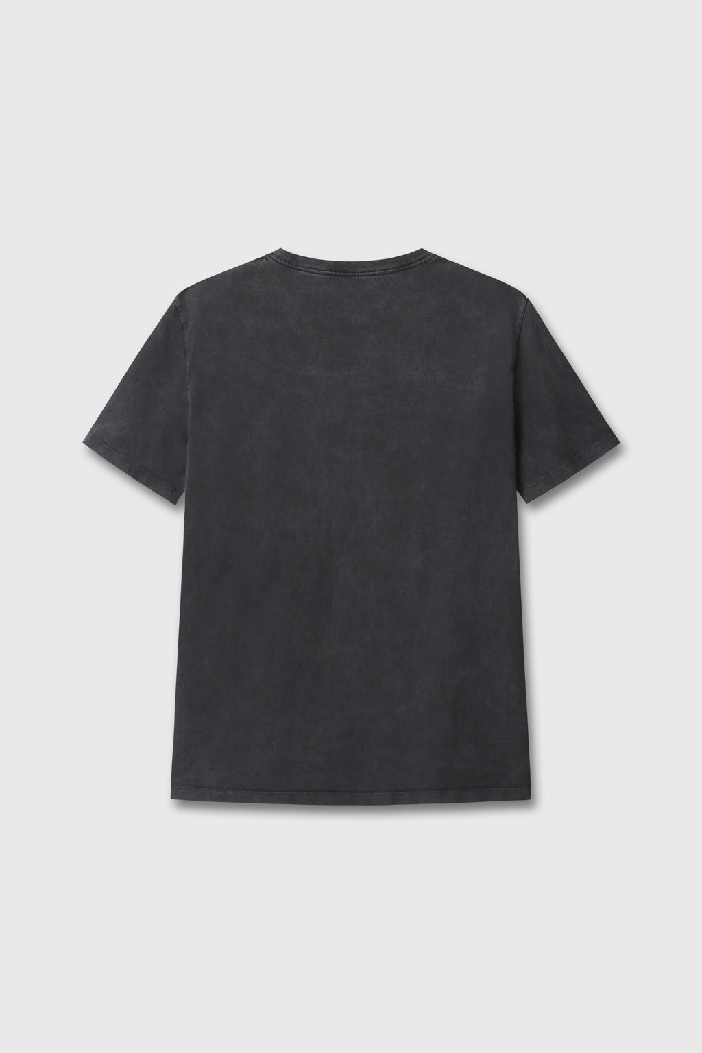SOCIAL DISTORTION GARMENT DYED T-SHIRT_ FADED BLACK