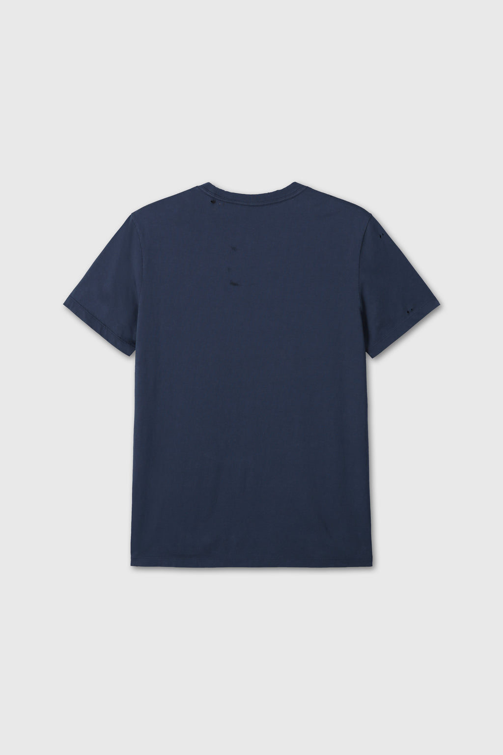 DISTRESSED LIBERTINE T-SHIRT_ NAVY