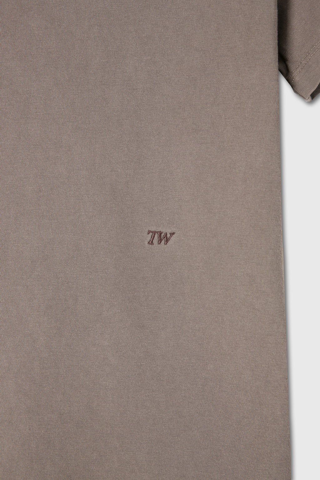 SIGNATURE GARMENT DYED T-SHIRT_ CEDAR BROWN
