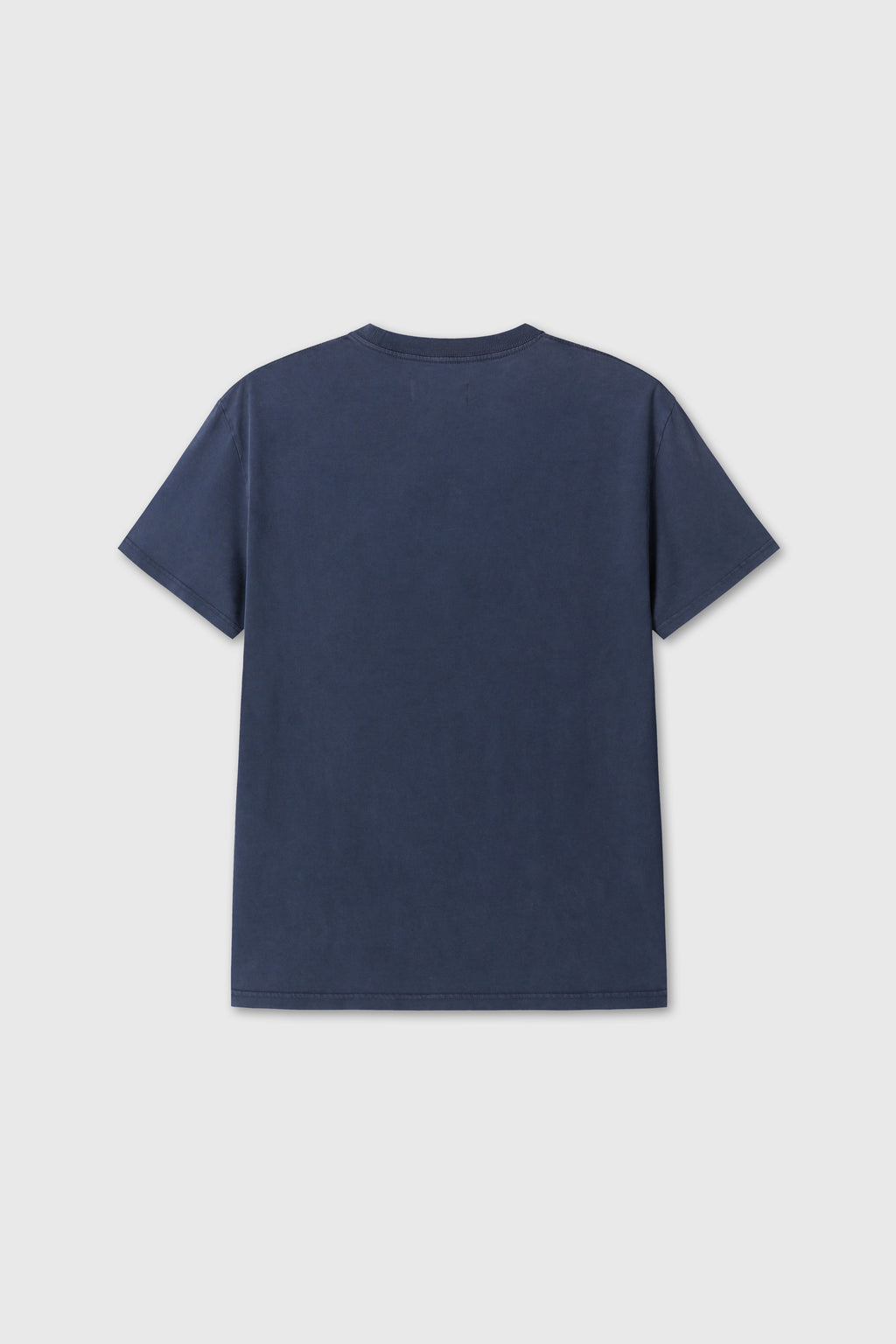 GARMENT-DYED SOUND BAR T-SHIRT_ FADED NAVY