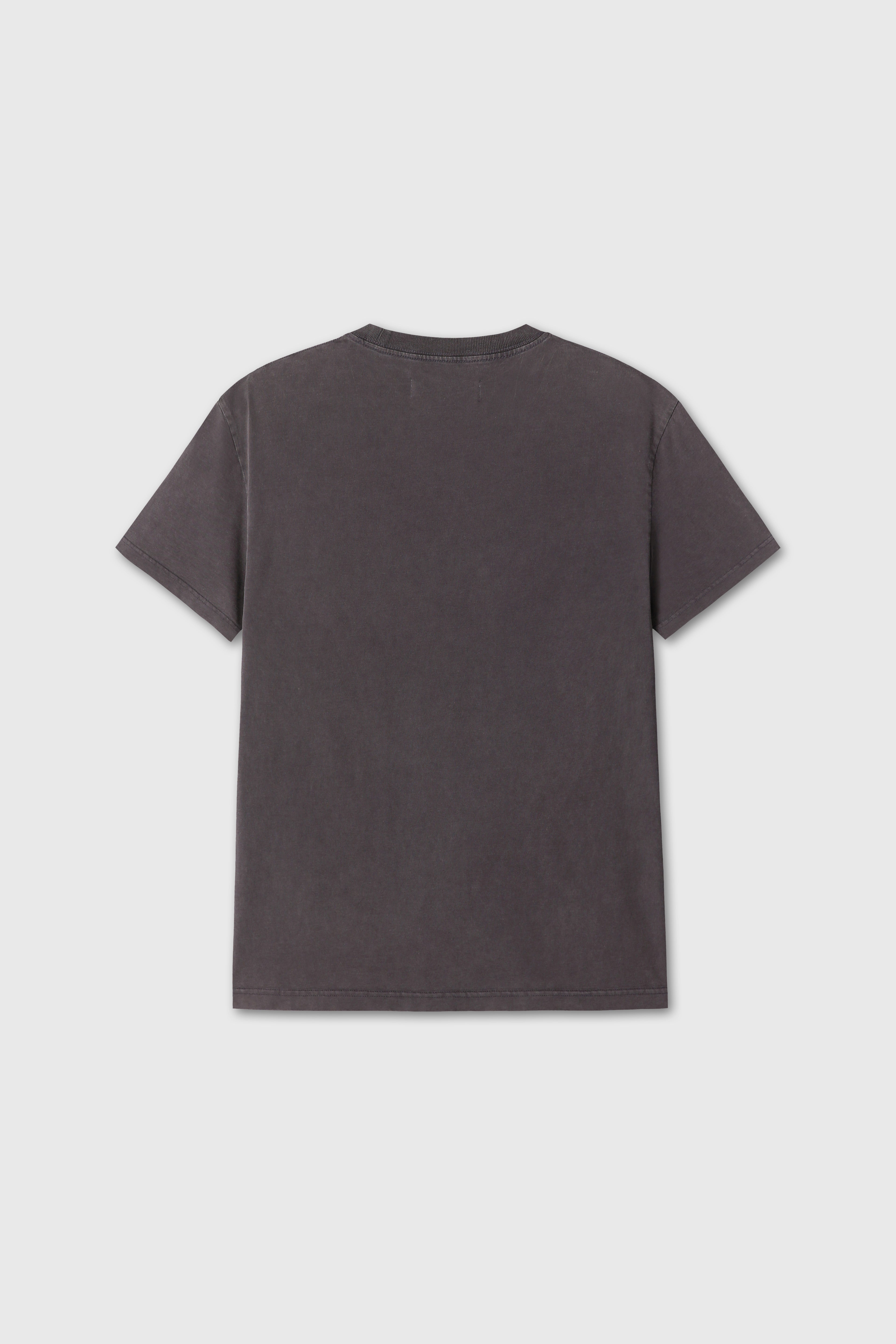 GARMENT-DYED RSVP T-SHIRT_ DUSTY BROWN