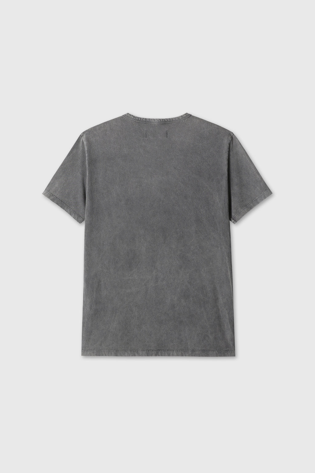 (2026.06.09 Open) GARMENT DYED HENLEY NECK TOP_ FADED CHARCOAL