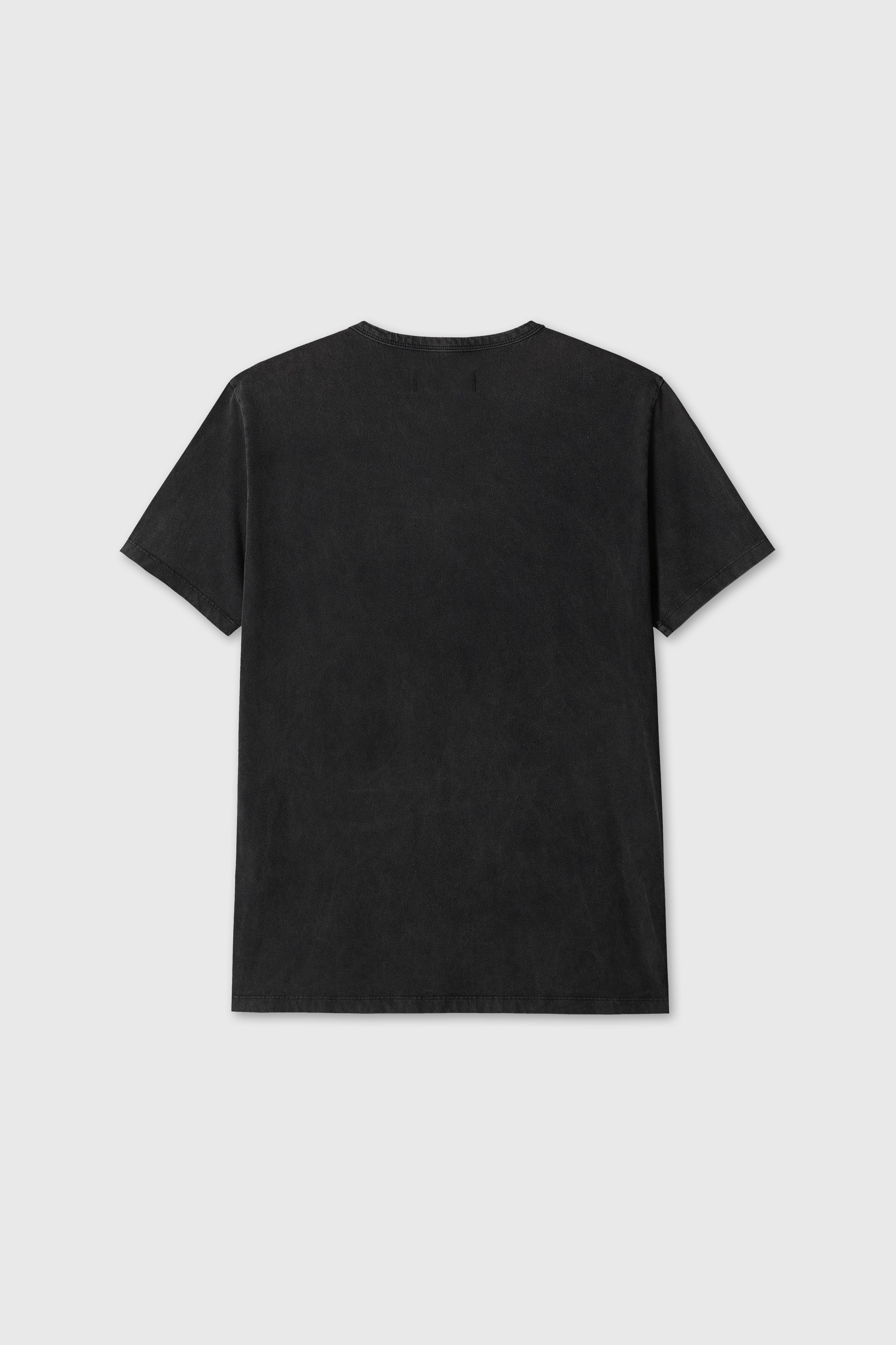 (2026.06.09 Open) GARMENT DYED HENLEY NECK TOP_ VINTAGE BLACK